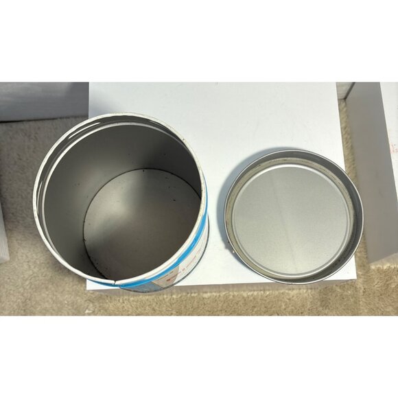 Players Cigarette Tobacco Tin 200g Blue & White Vintage Collectible - Picture 8 of 8